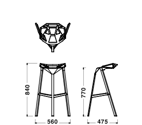 CHAIR ONE/STOOL ONE | MAGIS | Brand Collection｜コクヨ ファニチャー